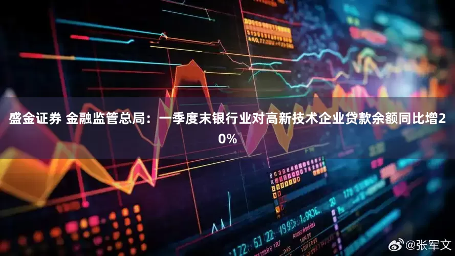 盛金证券 金融监管总局：一季度末银行业对高新技术企业贷款余额同比增20%